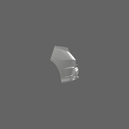 Honda Civic Type R FN2 Rear Bumper 3D Scan