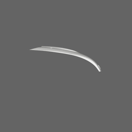 Schurkee Daihatsu Copen L880K 3D scan of the bonnet, centered view showing detailed surface and contours for accurate 3D modeling.