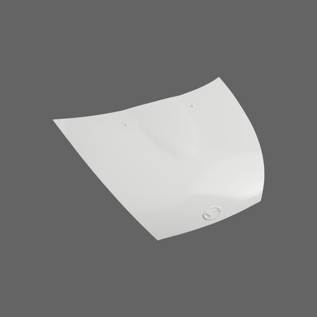 SCHURKEE Daihatsu Copen L880K bonnet 3D scan showing detailed centered view of the car's front hood.