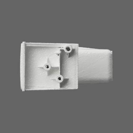 3D scan image of Daihatsu Copen L880K clock cubby by SCHURKEE, showing detailed interior view with centered layout and textured surface.