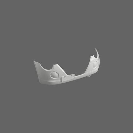 3D scan image of SCHURKEE Daihatsu Copen L880K front bumper showing detailed contours and design features.
