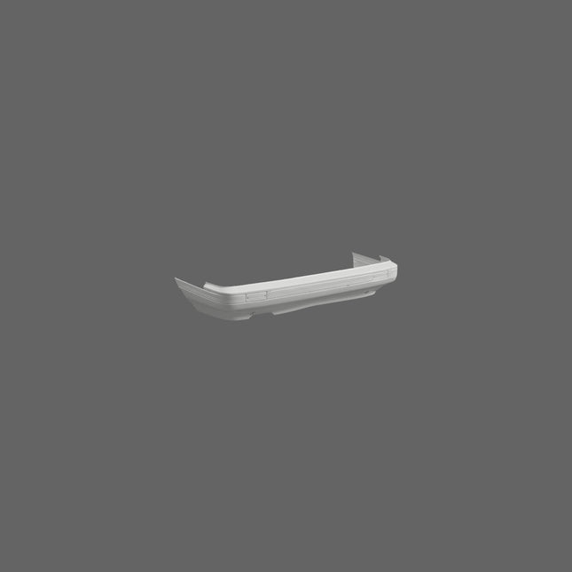 3D scan image of Toyota Z20 rear bumper by SCHURKEE showing detailed contours and surface features.