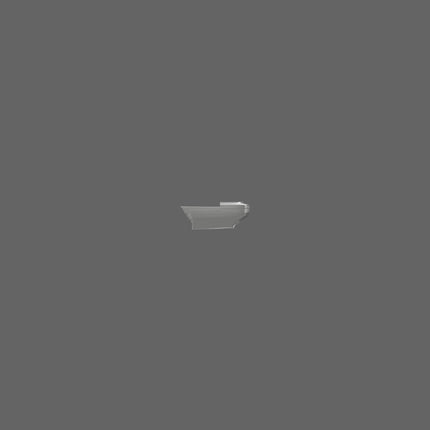 3D scan image of Toyota Z20 rear bumper by SCHURKEE, showing detailed 3D scan data of the bumper centered in the frame.