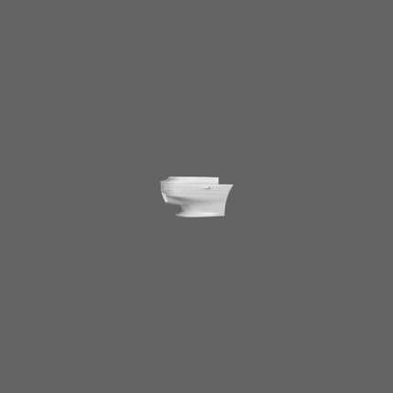 3D scan image of a Toyota Z20 Soarer front bumper by SCHURKEE, showing detailed contours and design features.