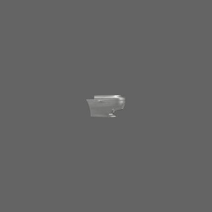3D scan image of SCHURKEE Toyota Z20 Soarer front bumper showing detailed 3D modeling and surface features.