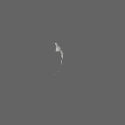 3D scan image of Toyota Z20 Soarer front wing panels by SCHURKEE, showing detailed 3D modeling of the car's wing sections
