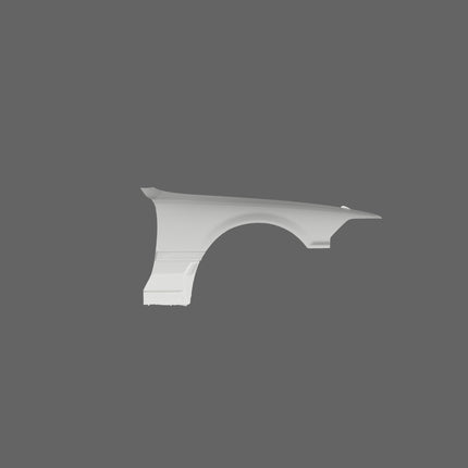 3D scan image of Toyota Z20 Soarer front wing panels by SCHURKEE, showing detailed 3D modeling of the car’s wing components.