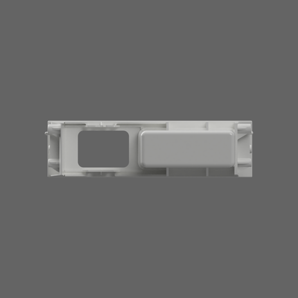 3D model of Daihatsu Copen L880K clock cubby by SCHURKEE, showing the top view featuring detailed interior design.