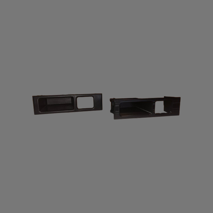 Daihatsu Copen L880K clock cubby 3D model by SCHURKEE, showing detailed interior dashboard and storage compartment.