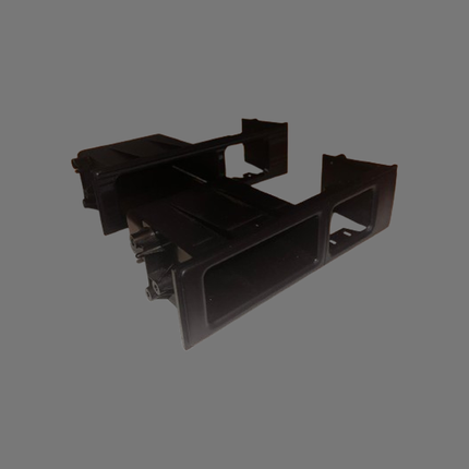 Pair of 3D model clock cubby trims for Daihatsu Copen L880K by SCHURKEE, shown in a detailed, realistic view.