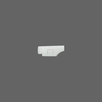 3D scan of Mazda RX-7 FC3S rear bumper by SCHURKEE, showing detailed contours and design features on a white background.